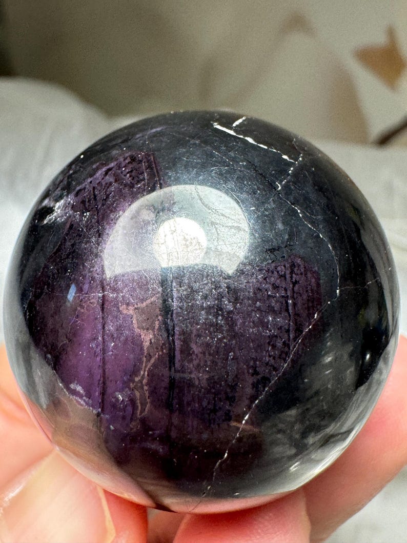 Sugilit Sugilite , Rare Sugilite , Mini Sugilite Sphere , Sugilite Crystal ...