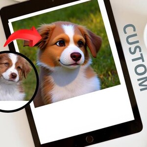 Personalised Pixar Pet Style Portrait,  Custom Cartoon Profile  Meme-Ready Image of Family, Couples or Pets – Unique Gift Idea