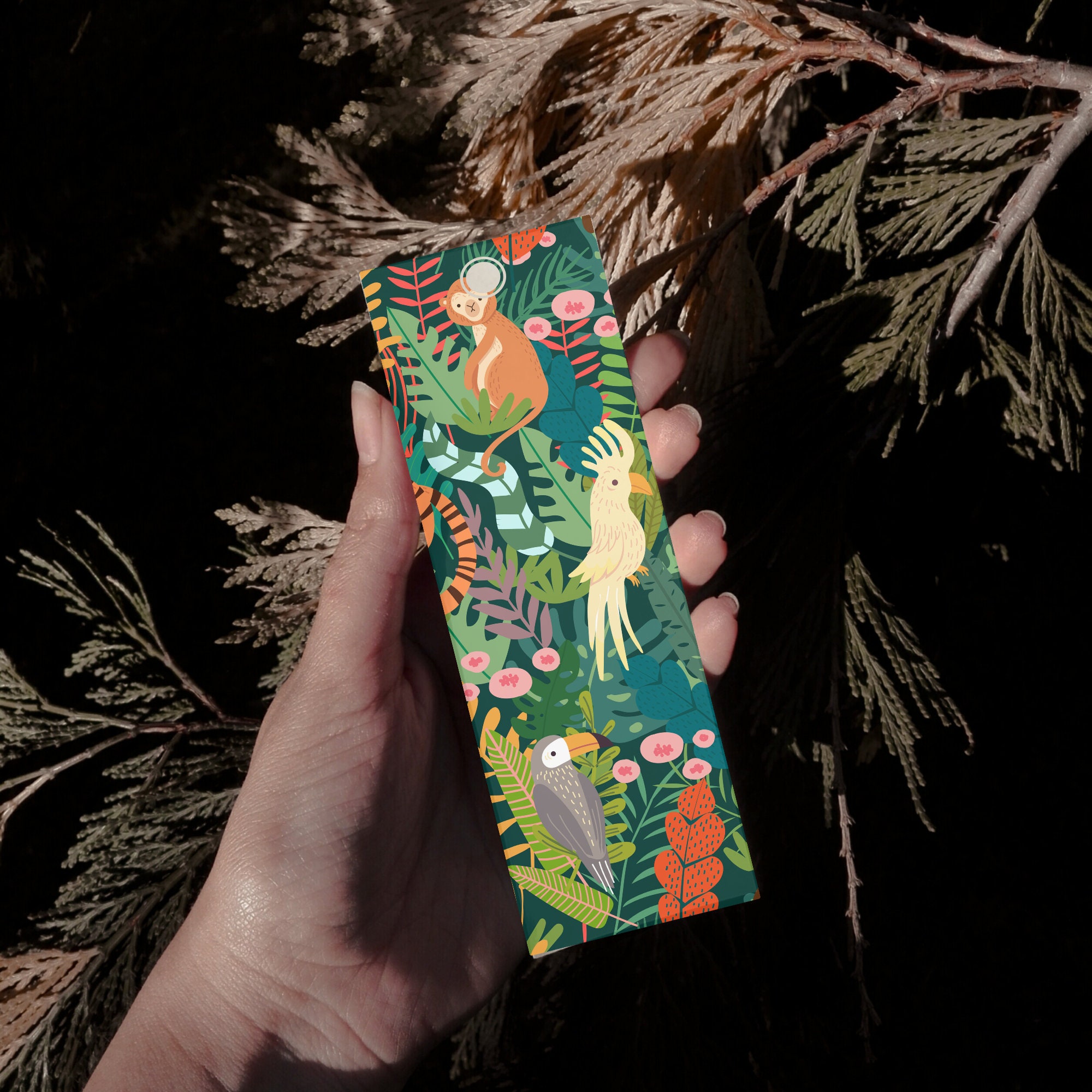 Canva Bookmark Frame PDF, Canva Bookmark Template, Editable Canva Frame ...