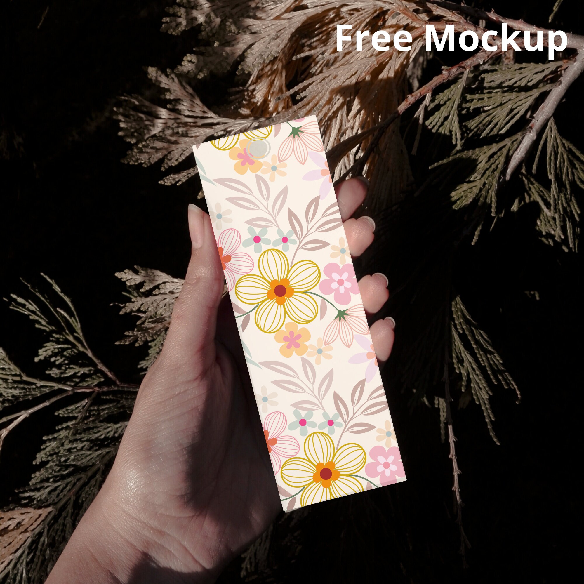 Editable Bookmark Canva Frame Template: Drag & Drop PDF (digital ...