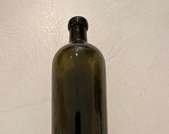 Vintage Light Brown Square Bottle, Old Hickory Celebrated Stomach 