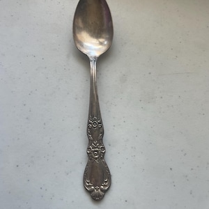 1847 Rogers Bros. “IS” Silver Serving Spoon from the HERITAGE Collection