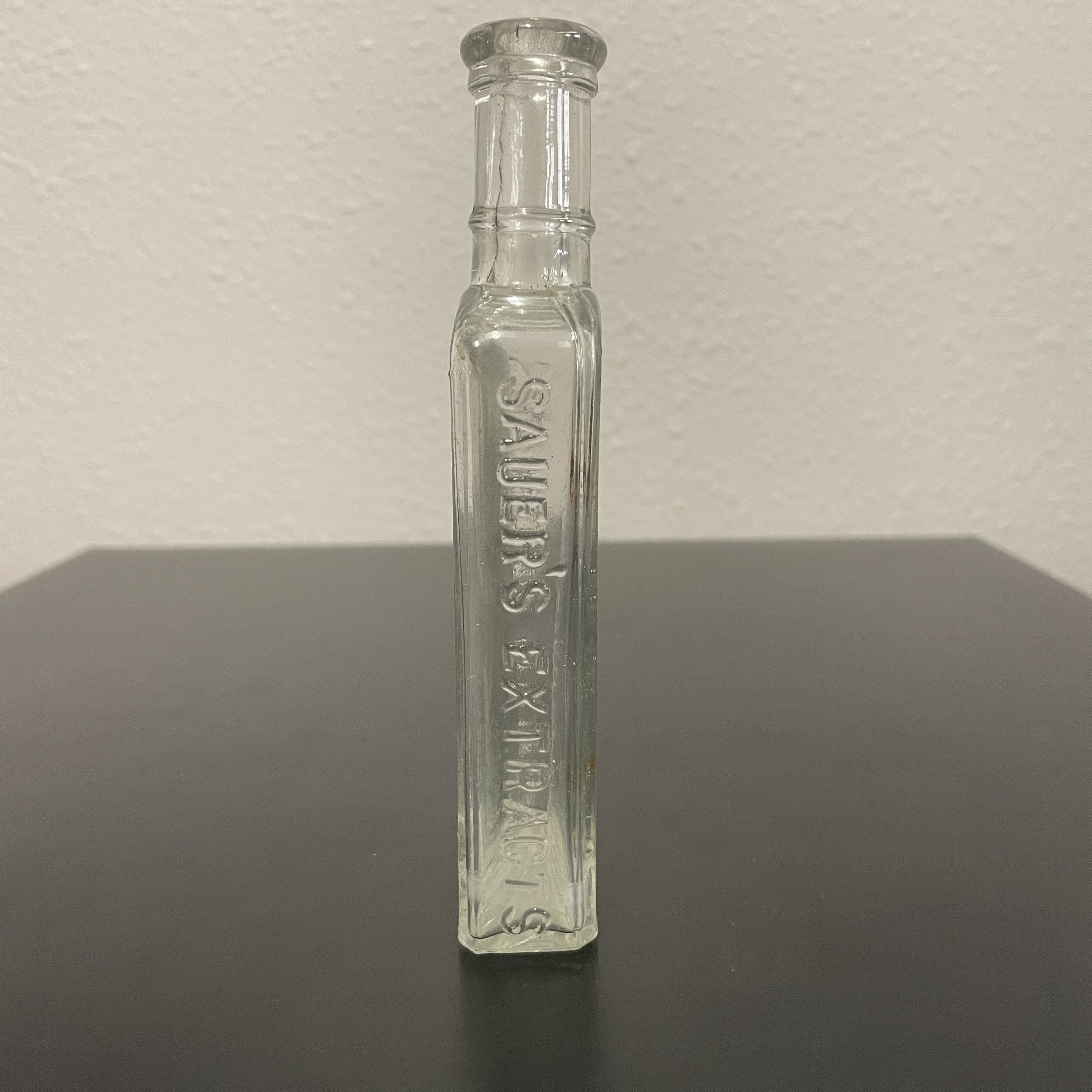 Antique 19101920s SAUERS EXTRACTS Bottle Etsy