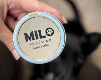 PAW BALM pour chien, crème protectrice et hydratante naturelle pour les pattes des chiens