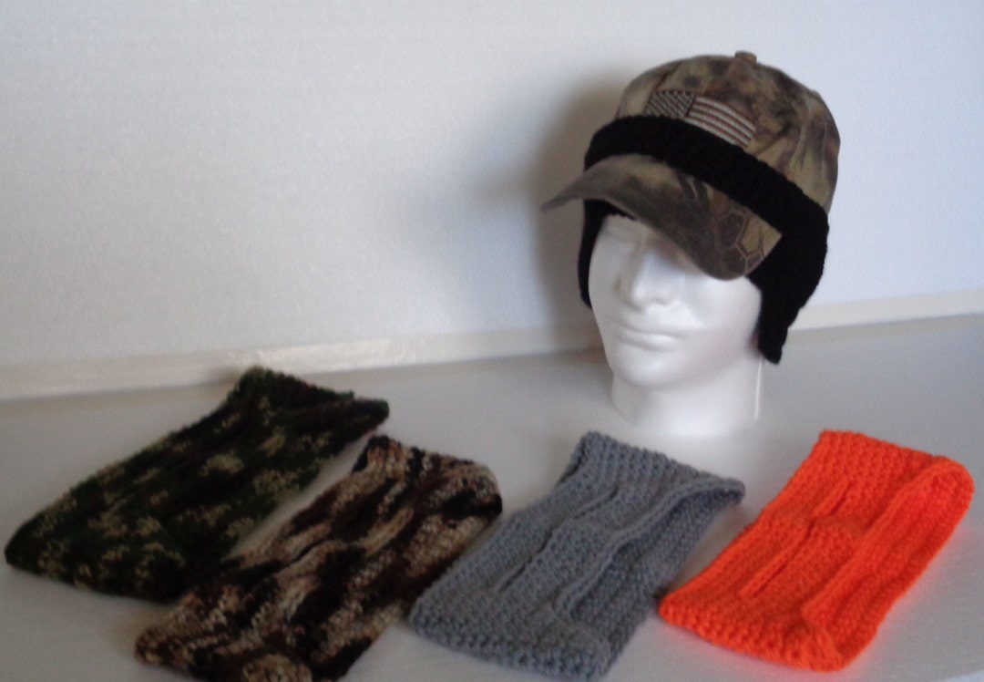 Men's Ball Cap Ear Warmers Etsy