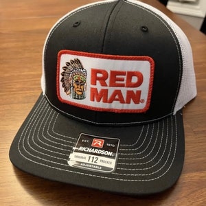 Red Man Tobacco Hat Etsy
