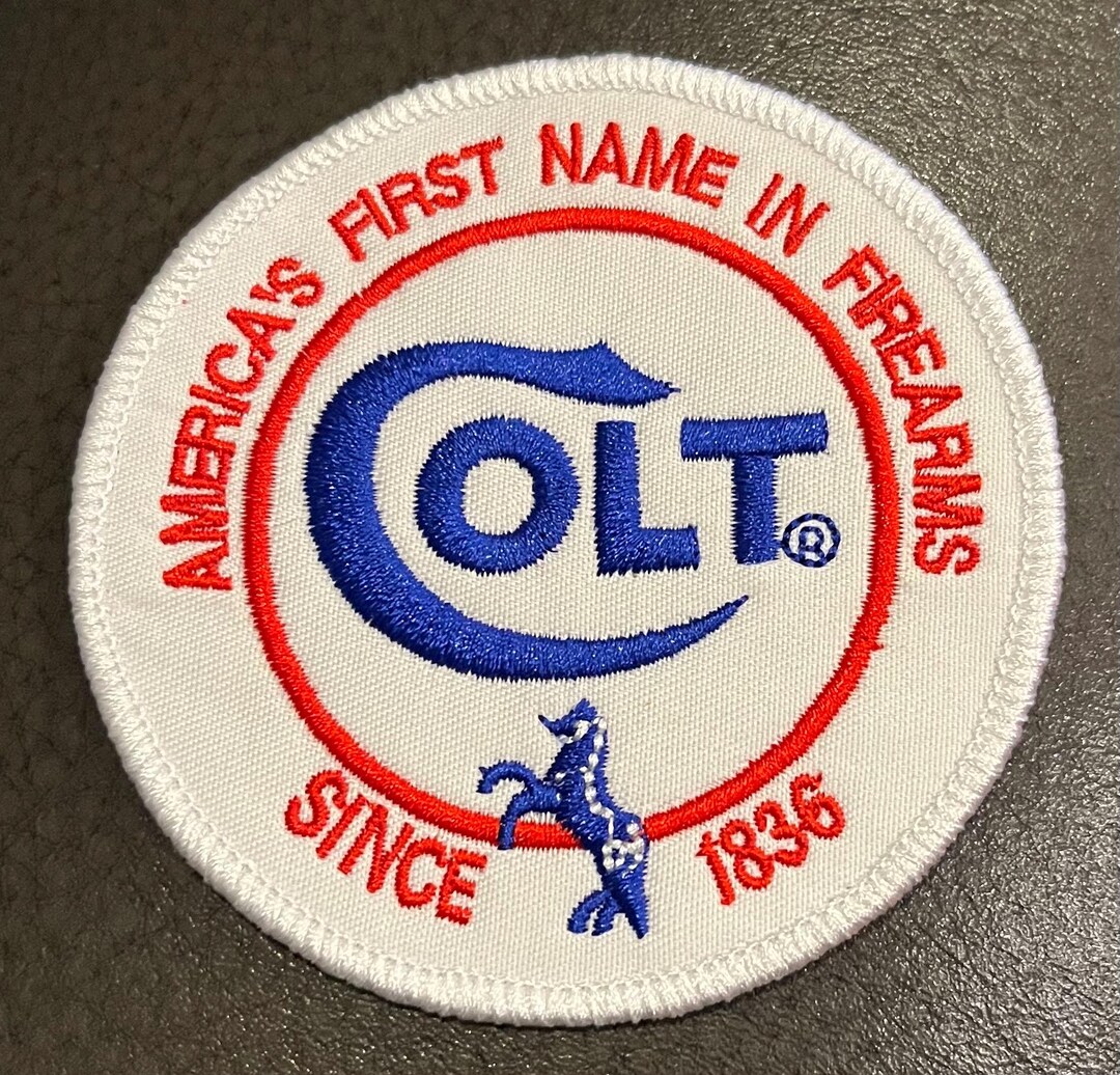 Colt Python Collector Patch Colt Firearms Vintage Style Patch. Can Be Sewn or Ironed On. - Etsy