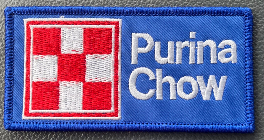 Purina Chow Dog Food Patch. Can Be Sewn or Ironed On. - Etsy