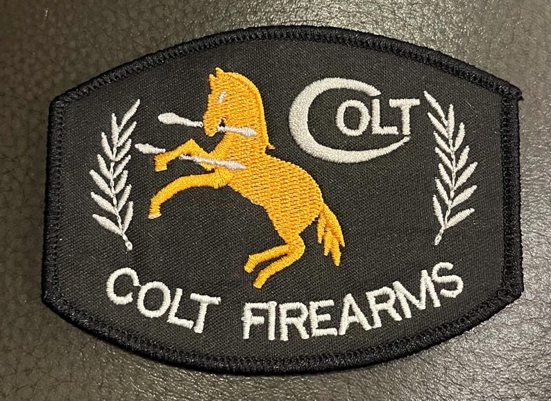 Colt Firearms Vintage Style Patch. Can Be Sewn or Ironed On. - Etsy
