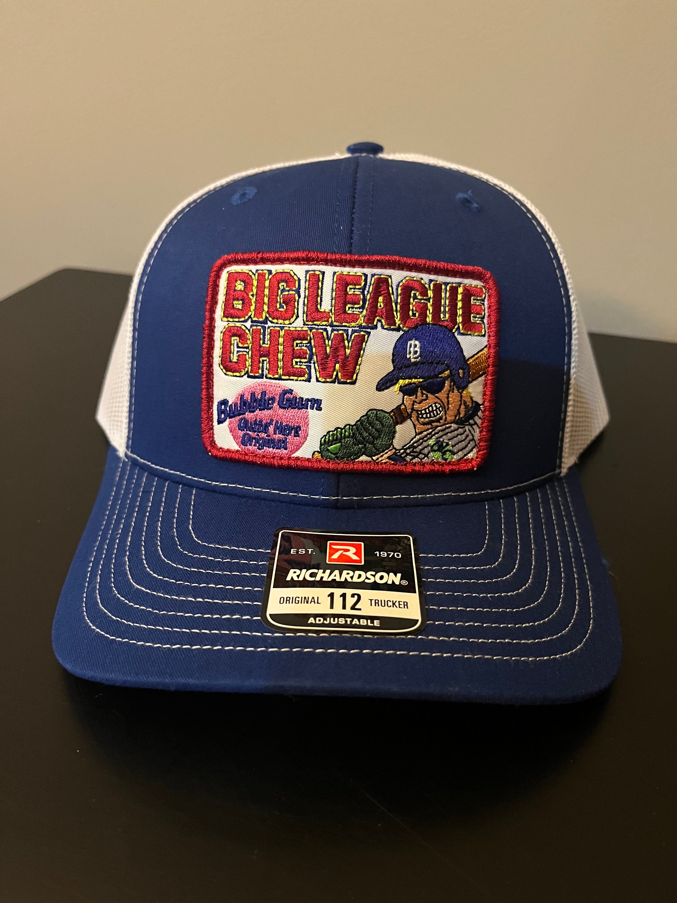 Big League Chew Bubble Gum Trucker Hat Richardson 112 Cap Vintage