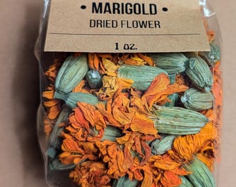 Getrocknete Ringelblumen - Natürlicher Farbstoff