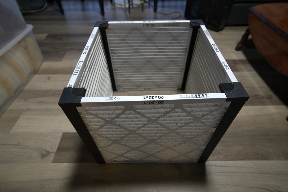 Box Fan Filter Frame Etsy