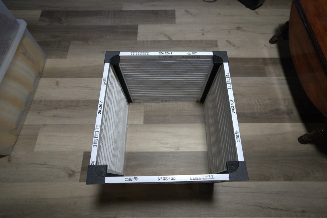 Box Fan Filter Frame Etsy