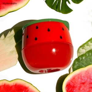 Watermelon Bee Balm Lip Balm, Watermelon Lip Balm is 100% Natural Organic Which Keeps Your Lips moisturised and healthy, Watermelon Lip Care