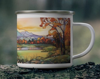 Enamel Camping Mug