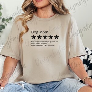 Aangepaste hond moeder shirt, gepersonaliseerd hondenshirt, hondenliefhebber cadeau, aangepaste hond naam shirt, huisdier minnaar, hond moeder cadeau, hondenbezitter T-shirt