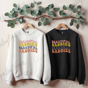 Cute Besties Sweatshirt, Best Friends Hoodie, Matching Sweatshirts, Best Friend Gift, BFF Shirt, Girly Gift, Best Friend Birthday