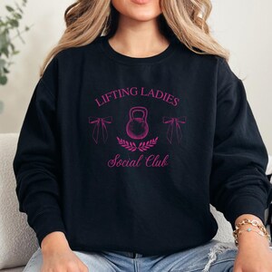 Gym Lover Sweatshirt, niedliches Workout Hoodie, Fitness Sweatshirt, Gym Geschenke für Frauen, trendige Gym Bekleidung, Workout Hoodie, Übung Shirt