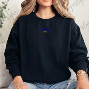 Class of 2026 Sweatshirt, Custom Senior Sweatshirt, Graduation 2026 Hoodie, Personalized Senior Graduation Gift, High School Senior Hoodie