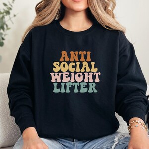 Gym Lover Sweatshirt, niedliches Workout Hoodie, Fitness Sweatshirt, Gym Geschenke für Frauen, trendige Gym Bekleidung, Workout Hoodie, Übung Shirt