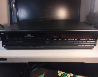 NEC hq vhs VCR N917U - Tested & Works - No Remote