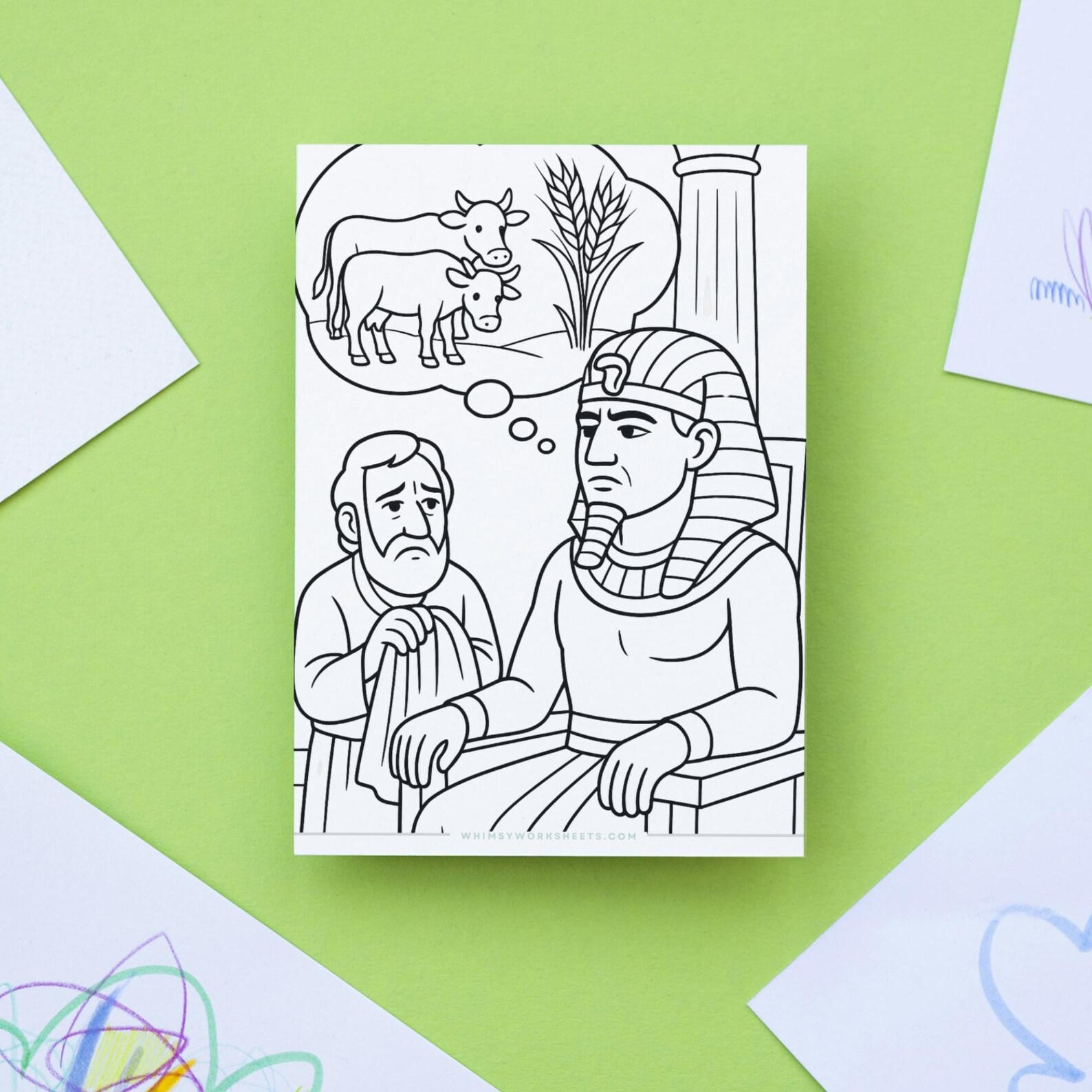 Joseph and His Brothers Bible Story Printable | VBS Kids Activity ...