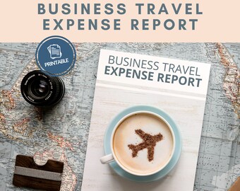 Business Travel Expense Report Template | Printable PDF