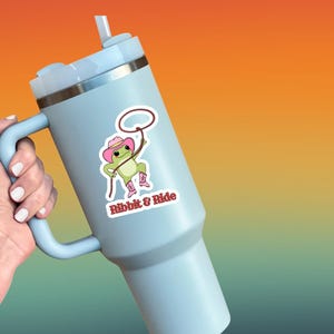 Süßer wasserfester Vinyl Aufkleber Frosch Aufkleber Laptops kiss-cut Vinyl Aufkleber lustiger Frosch coole Aufkleber Amphibien Autofenster Aufkleber lustiger Cowboy Frosch