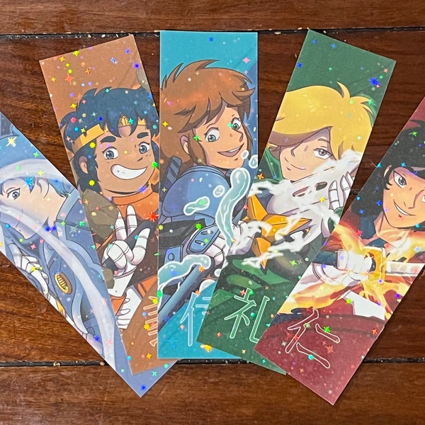 Ronin Warriors Samurai Troopers Holo Bookmarks