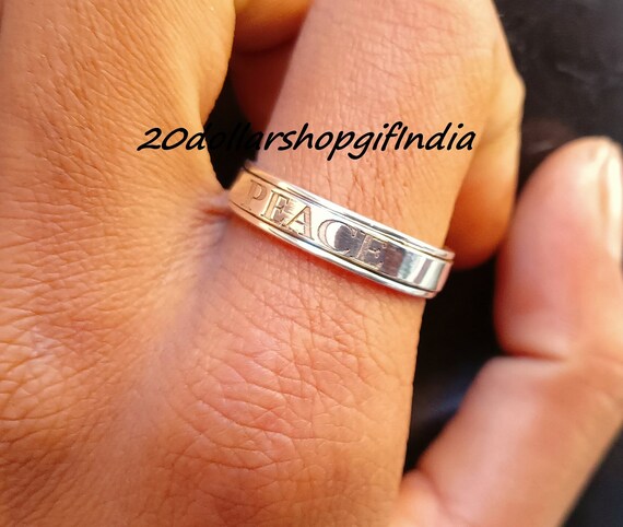 Peace Ring Harry Styles Wedding Ring Harry Styles Silver Ring