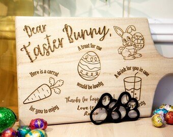 Easter treat BOARD & 3D Printed Easter Bunny FOOT stencils PACKAGE, Easter Celebrations, Easter Egg Hunt, Easter Traditions, Easter Bunny,