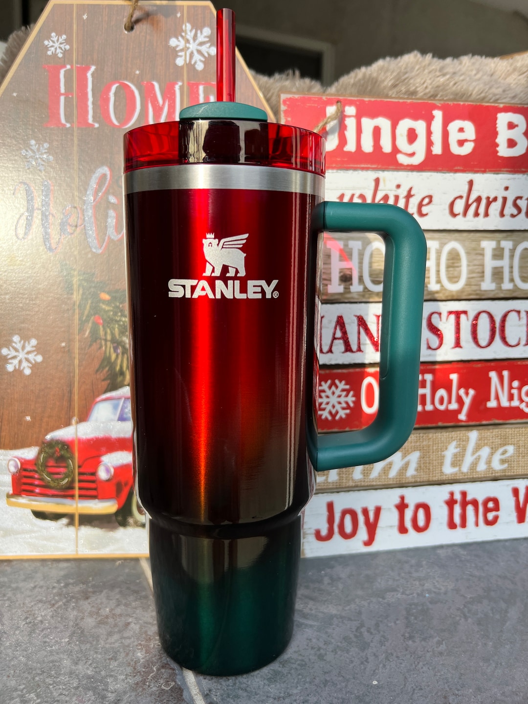 Stanley 30 Oz Custom Dyed Christmas Cup Etsy