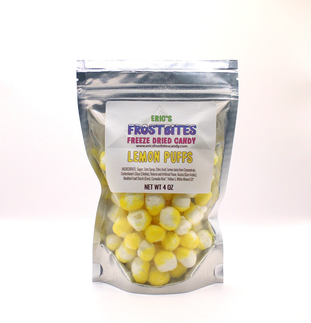Freeze Dried Lemon Puffs, Lemonheads Etsy