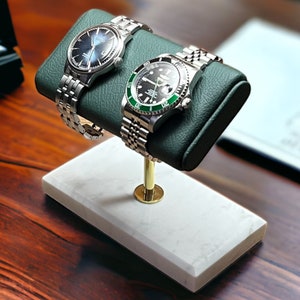 Father's day gift Watch stand, watch stand double, watch box, luxury watch stand, watch stand marble, Watch Stand for men, watch box for men