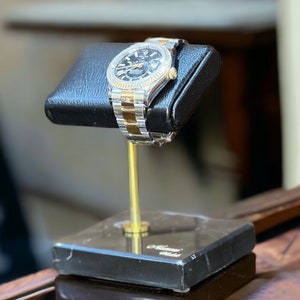 Watch stand, watch stand, watch box , Italian leather, watch stand marble, Watch Stand for men, watch stand for women,father's day gift