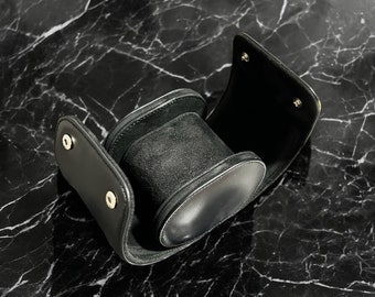 Watch Roll, Watch box for men, Best gift, gift for him, gift for men, leather watch travel case handmade, watch box, father's day