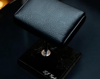horlogestandaard, horlogedoos, gepersonaliseerde horlogestandaard voor mannen, luxe horlogestandaard, horlogestandaard marmer, horlogestandaard voor mannen, jubileumcadeau