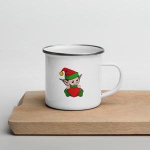 enamel mug