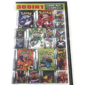Gameboy advance sp sale 369 in 1