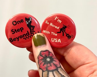 The Clash & Madness  Inspired Pins
