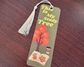 This is My Study Tree Bookmark
