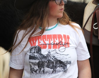 Western Wanderlust - Cowboy T-Shirt
