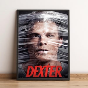 Pôster de Dexter, impressão de série de TV, arte de parede, decoração para casa, presente para fãs de programas de TV