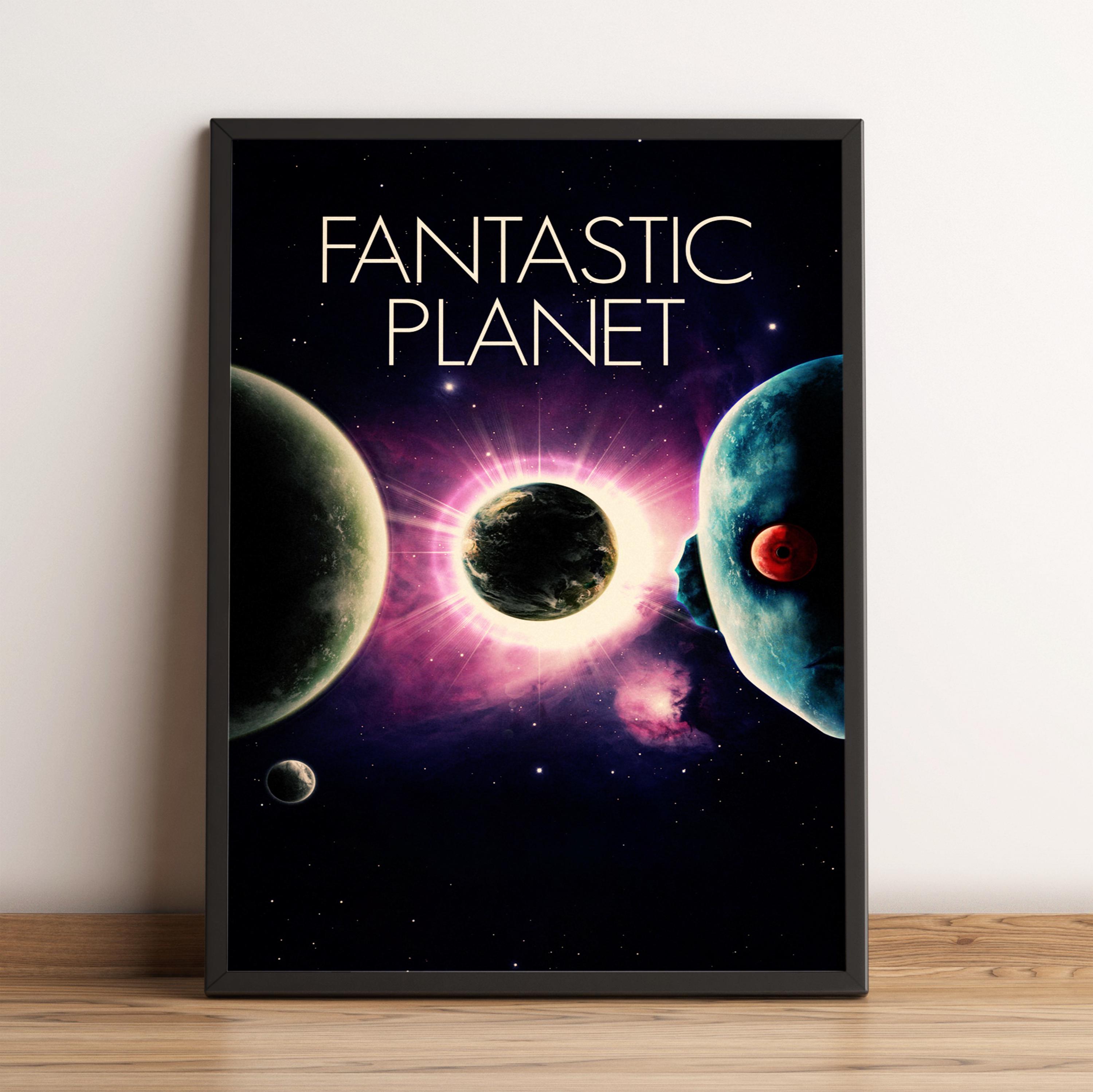 Fantastic Planet Poster, Movie Print, Wall Art, Home Decor