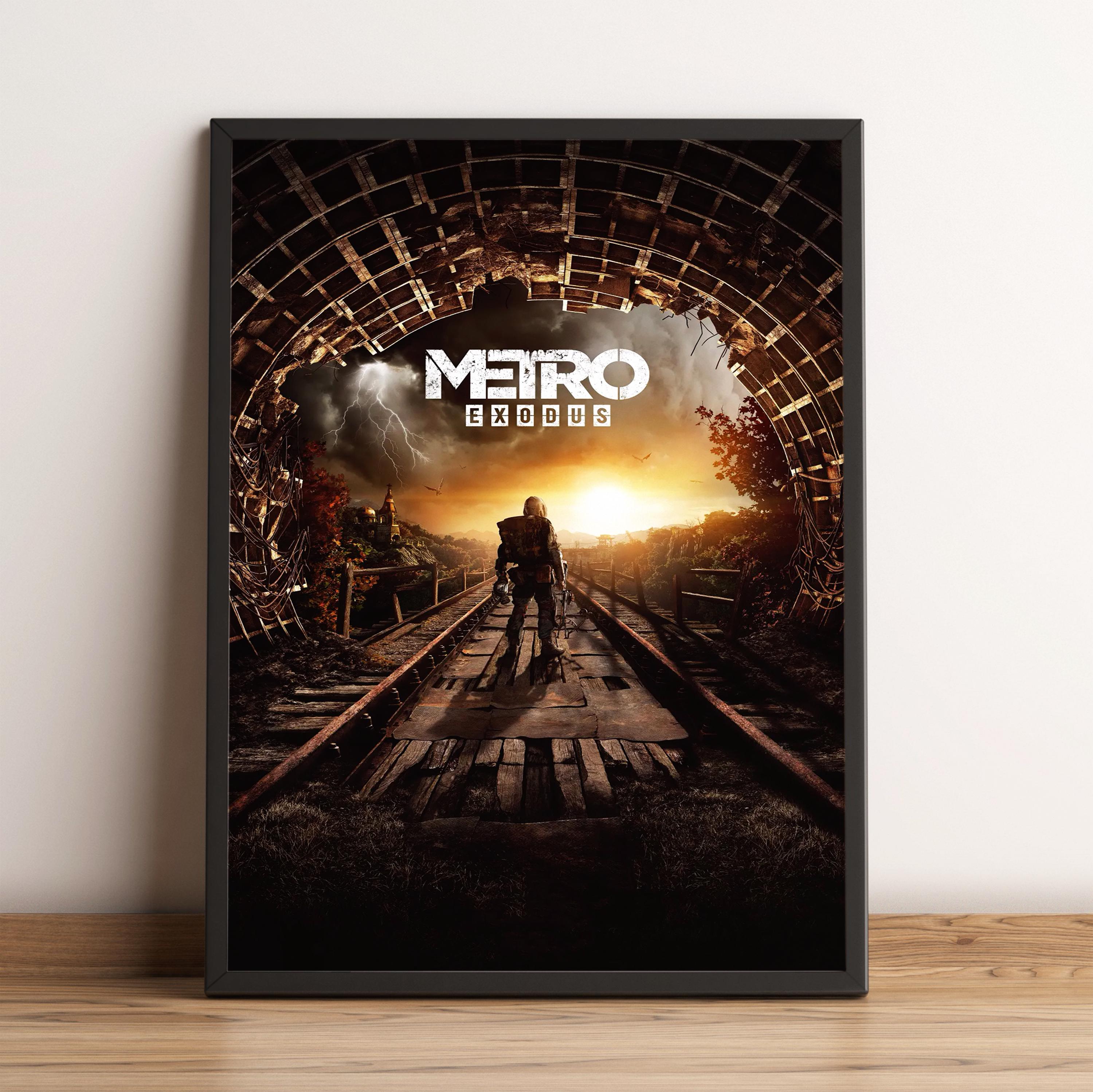 Metro Exodus ポスター、ゲームプリント、ウォールアート、ホーム 