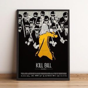 Kill Bill Poster, Movie Print, Wall Art, Home Decor, Gift for Film Fans #2