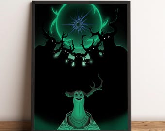 Póster de Outer Wilds, impresión del juego, arte de pared, decoración del hogar, regalo para jugadores n.° 2