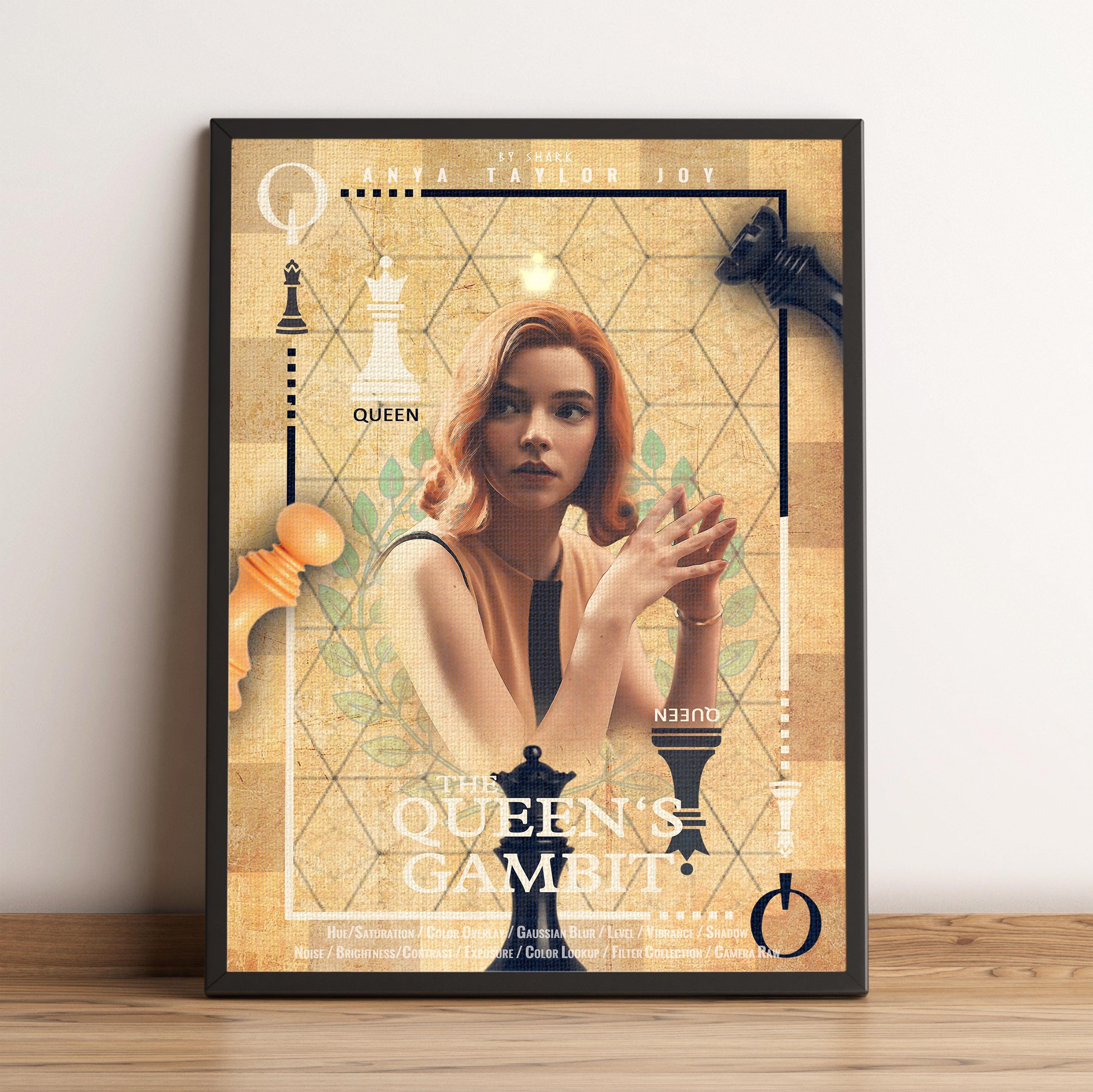 Queens of Gambit Poster, TV Series Print, Wall Art, Home Decor, Gift ...