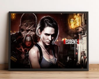 バイオハザード RE：2　BIOHAZARD B2 ポスター バイオハザード RE:2』リメイクポスター - Etsy 日本