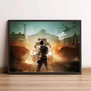 Pubg Battlegrounds Poster, Game Print, Wall Art, Home Decor, Gift for Gamers